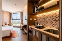 One-Bedroom Apartment with City View