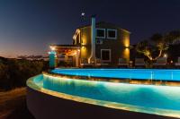 Villa Socrates Gardeno Luxury Sea View Pool Escape - Chambres d'hôtes Vitaládes