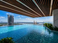1BR High Floor Apt City Partial River View - B&B Bangkok