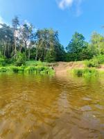 Domek Nad Litą kajaki las jezioro - Bed and Breakfast Błędowo