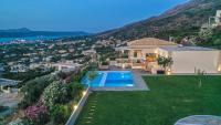 Villa Kedria with a panoramic ocean view - B&B Soúda