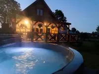 Jesionowy Zakątek domki z balią blisko jeziora - Chambres d'hôtes Piasutno