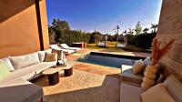 Villa ARGANA 6 chambres avec piscine jacuzzi et hammam à Argan Golf 10 min du centre - B&B Marrakech