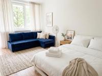 Apartament Granatowy Chill - B&B Lodz