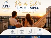 Ap de Temporada Olímpia, Vista Pôr do Sol,Piscina, 5 min até Thermas dos laranjais - Chambres d'hôtes Olímpia