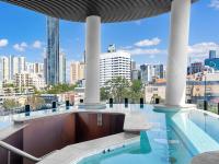 Skyline Sanctuary Luxe Valley Apartment - Bed and Breakfast Brisbane
