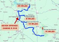 Romantic Creekside Cabin, Fire Pit & Stargazing Cabin 4 - Ferienwohnung Smithville