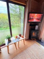Luxury Woodland Lodge near Clovelly & Bude - Chambres d'hôtes Woolfardisworthy