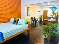 Habitación Familiar con vistas al jardín