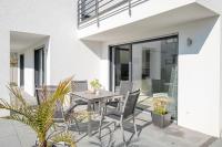 Ferienwohnung Wellenreiter mit ruhigem Garten - Chambres d'hôtes Überlingen