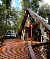 Cabana Canarinho Ecoparque Águas Brancas - Ferienwohnung Três Coroas