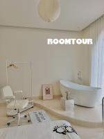 Suite mit Queensize-Bett und Whirlpool