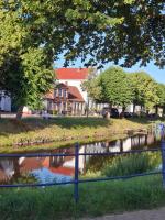 Haus Nordperle Grachtenblick mit Sauna - Ferienwohnung Friedrichstadt