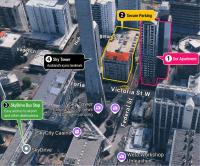 Top Floor Sky Tower & Harbour View 2BR Apartment V241 - B&B Auckland