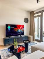 High-Floor CityView AC Parking Eurovea Center - Ferienwohnung Bratislava