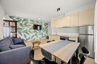 Apartment mit Gartenblick