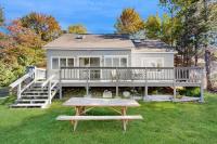 Lakefront home with private dock, mooring, pebble beach, grill, & firepit - B&B Kokadjo