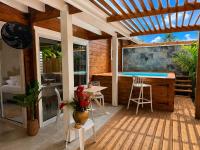 Filao Cottage Bungalow avec Piscine Privée Proche plages - B&B Sainte-Rose