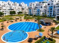 Luxury Beach Apartment Pool & Ocean View - B&B Martil