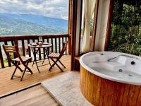 Choachi Ecocabaña 2 Cielosue jacuzzi - B&B Choachí