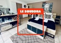 "Le studio Bouddha" Studio avec terrasse, centre ville, proche gare - B&B Nevers