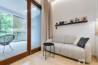 Atelier Elegance II - taras z widokiem na park! - B&B Lodz