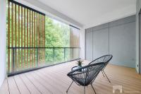 Atelier Elegance II - taras z widokiem na park! - B&B Lodz