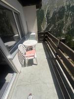 Breathtaking view Balcony 4 people - B&B Saas-Fee