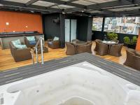 Apartamento de Lujo con Alexa, Jacuzzi y Rooftop - Ferienwohnung Bogotá