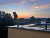 Veľký rodinný apartmán s výhľadom na zeleň a hory v centre Piešťan s parkovaním - Chambres d'hôtes Piešťany