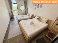 Chambre Quadruple avec Balcon 