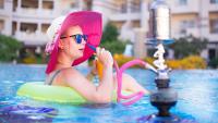 Modern studio with pool view in the city center - B&B Hurghada
