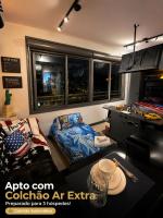 JP Redenção Studio Manhattan com Piscina e Garagem - Bed and Breakfast Porto Alegre