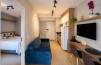Studio 310 Quarto e Sala - 10 Minutos A Pé Ate o Nubank Parque - Ferienwohnung São Paulo