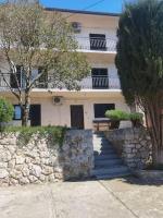 Mediterran Apartment mit Meerblick am Meer ca 180 Meter Luftlinie vom Strand - B&B Sibinj Krmpotski