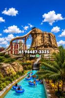 diRoma Luxo Oficial Apt mais diRoma Acqua Park e Splash, Roupa de Cama e Toalhas Aceitamos Pet, Parcelamos até 12x no Cartão de Crédito sem Juros , Brinde Café da Manhã - B&B Caldas Novas