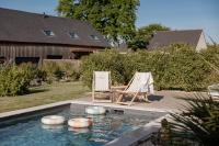 Maison cosy avec spa et piscine chauffée en Bretagne - près Rennes et Vitré - Chambres d'hôtes Val-d'Izé