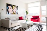 Art-Inspired Loft with Mountain View - Zuni Lofts - Ferienwohnung Denver