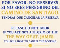 Rooms for pilgrims ONLY - SOLO peregrinos - B&B Santa Cruz de Bezana