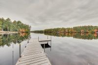 Waterfront Lake Arrowhead Cabin w/ Dock & Fire Pit - B&B North Waterboro