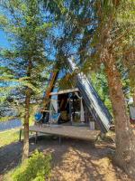 Forest Whisper Lux - A-frame cabin with private hot tub - B&B Kovačka Dolina