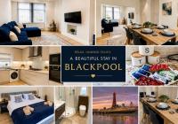 3-Bed Home Walk to Beach & Attractions-Sleeps 6 - Bed and Breakfast Blackpool