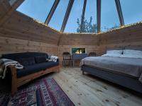 Lavvo med glasstak - B&B Svenseid