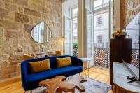 Stylish loft with balcony and Douro River view - B&B Porto