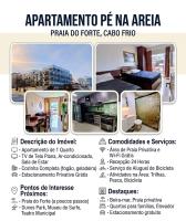 APARTAMENTO PÉ NA AREIA, PRAI DO FORTE, CABO FRIo - B&B Cabo Frio