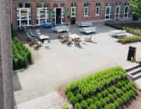 De Lotuspoort met Mihr's rustplek in de Abdij van Bornem - Chambres d'hôtes Bornem