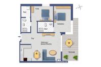 Quartier II Wohnung 3 - B&B Heringsdorf