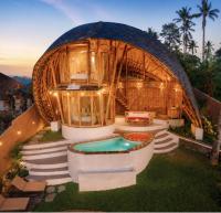 The Mundis Bali Villa - Bamboo Retreat with Private Pool & Mount Agung View - Ferienwohnung Selat