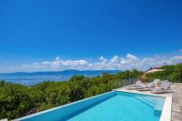 Holiday Home Elora Seaview Private Pool And Garden - Happy Rentals - B&B Kostrena