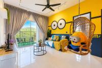 Minion Family Adventure Homestay in Cameron Highlands Clover Home 6-30 - B&B Brinchang